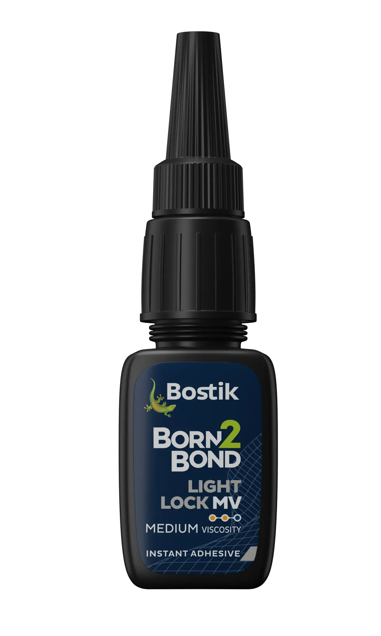 Produktfoto 1 von Bostik Born2Bond Cyanacrylat-Klebstoff Methoxyethylcyanacrylat Gel Klar, Flasche 20 g