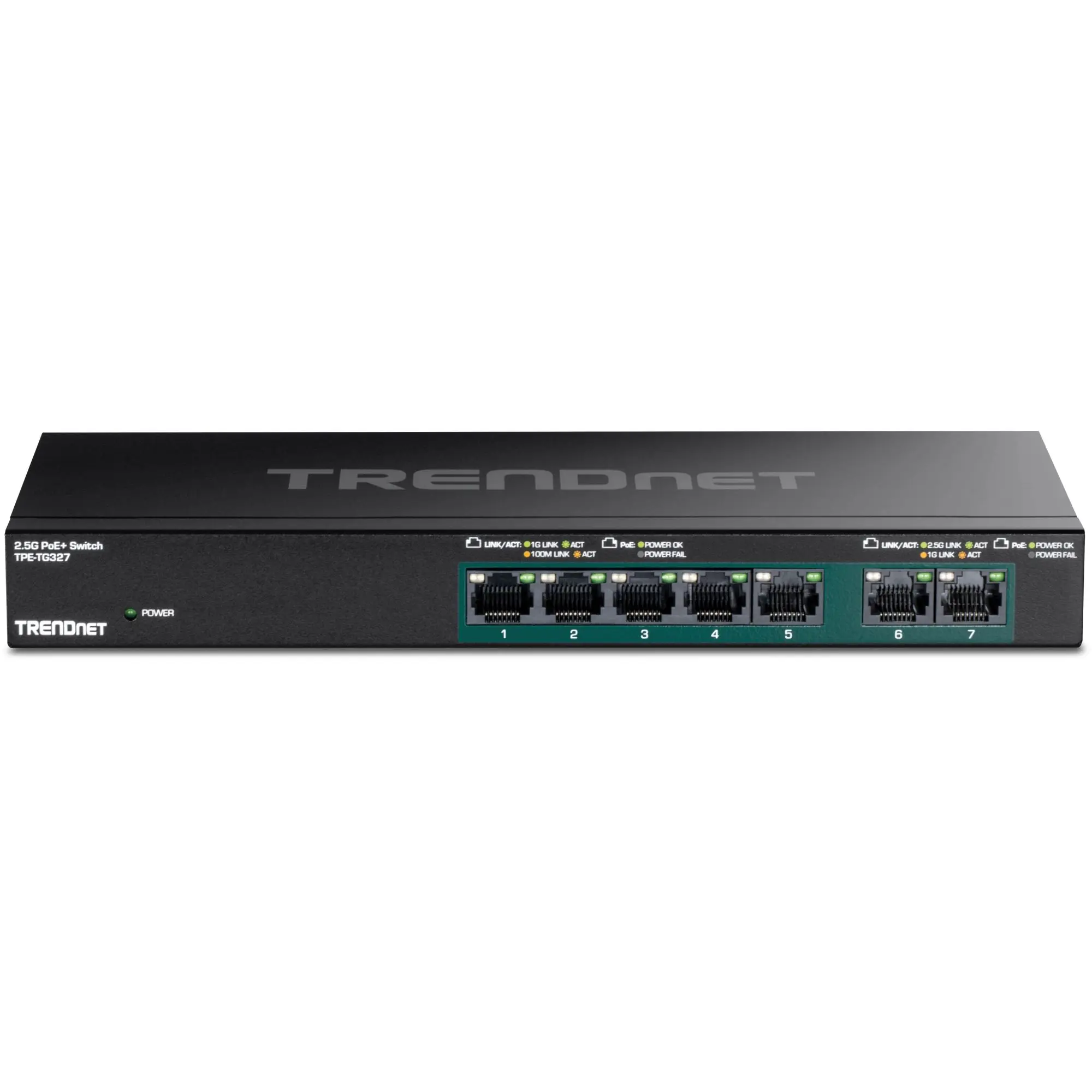 Produktfoto 1 von 7-Port Multi-Gig PoE+ Switch