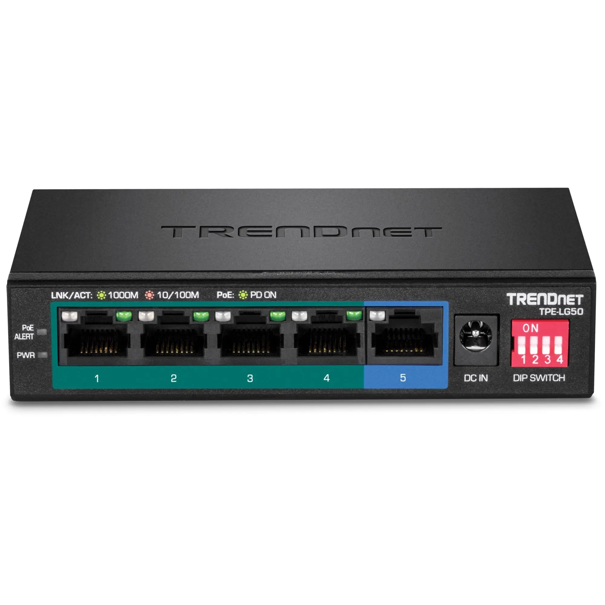 Produktfoto 1 von 5-Port Gigabit Long Range PoE