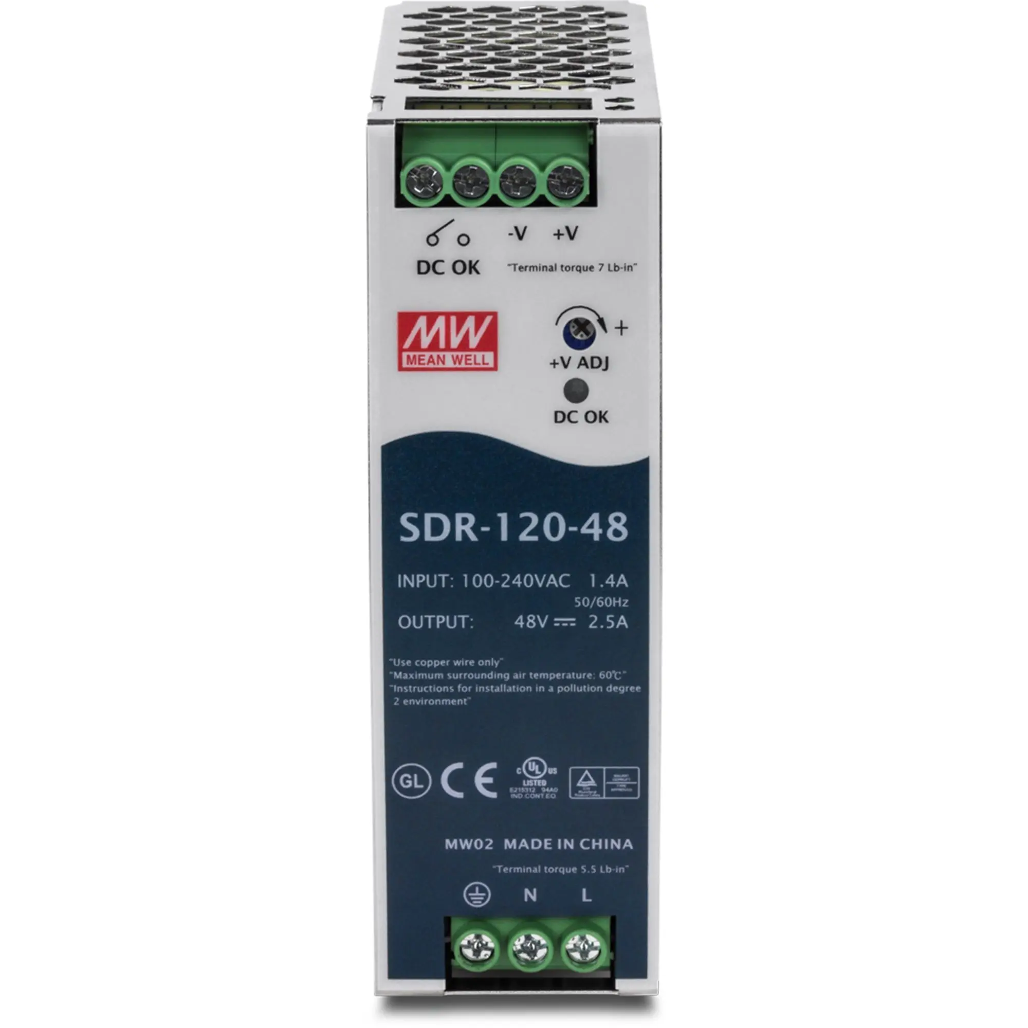 Produktfoto 1 von 48V 120W Output Power Supply