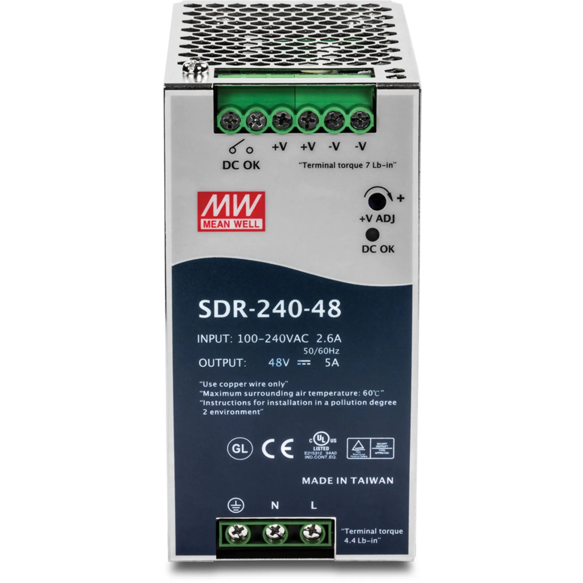 Produktfoto 1 von 48V 240W Output Power Supply