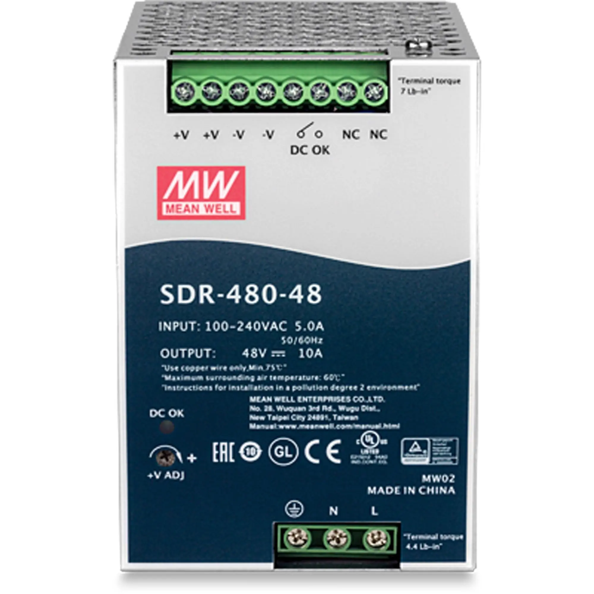 Produktfoto 1 von 48V 480W Output Power Supply