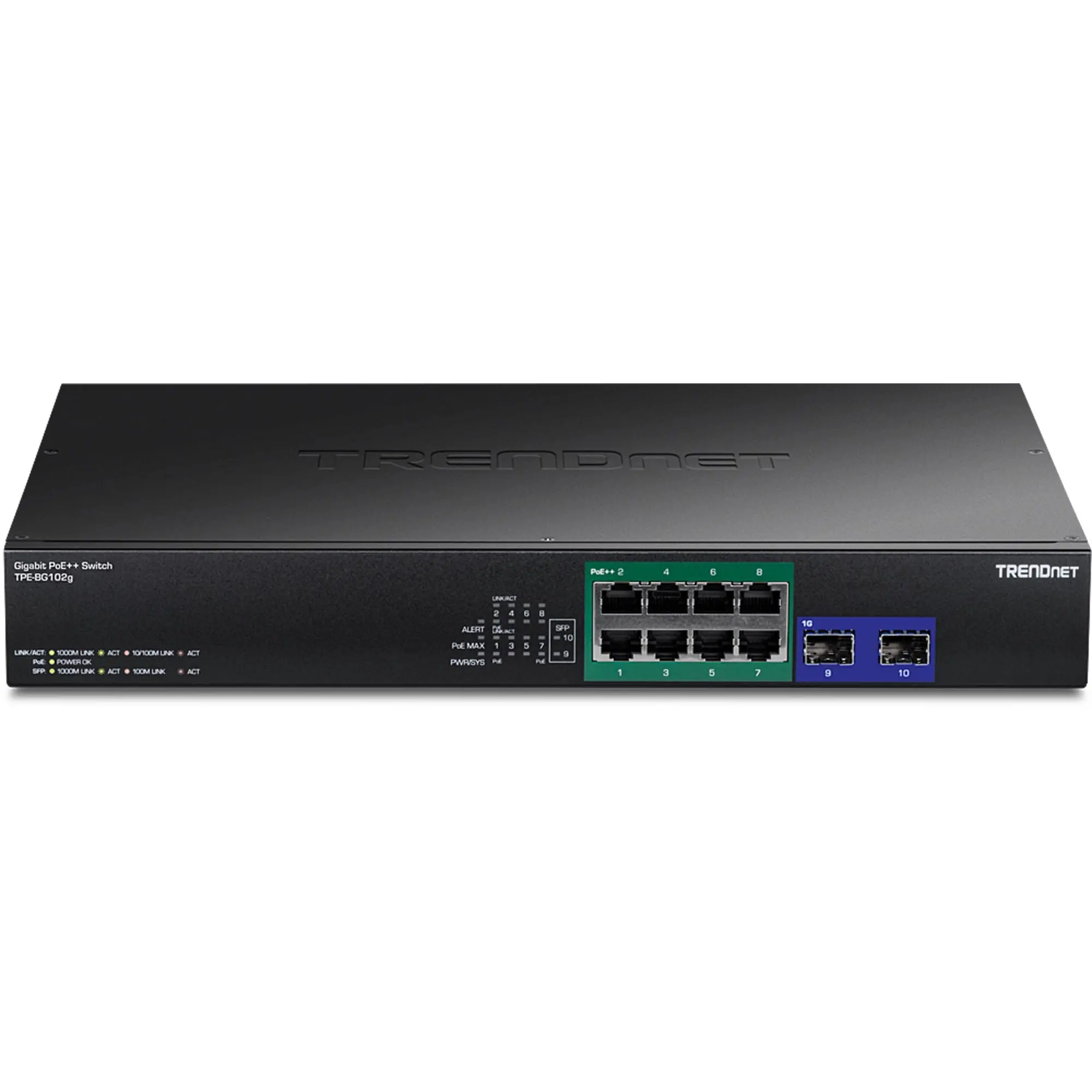 Produktfoto 1 von 10-Port Gigabit 4PPoE Switch