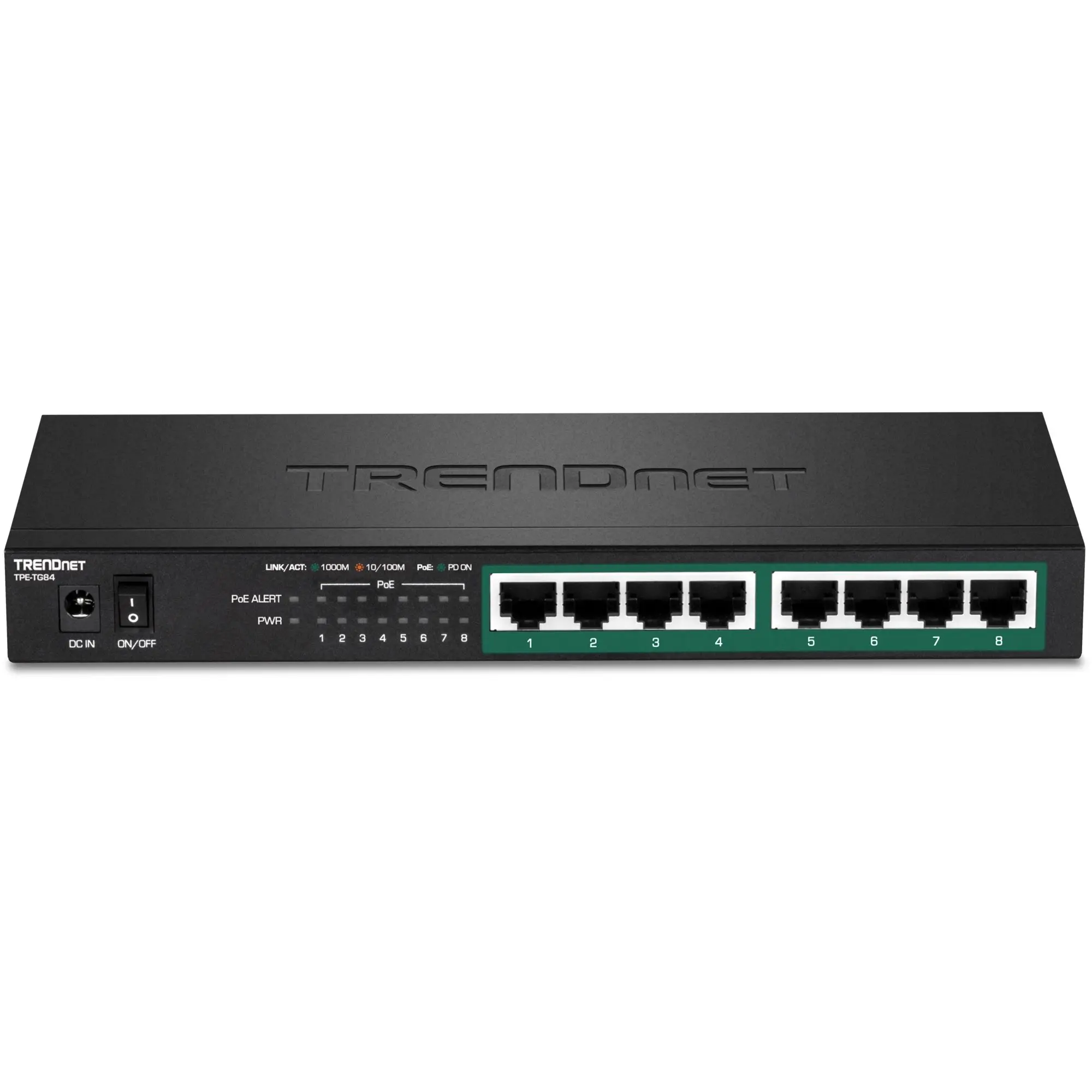 Produktfoto 1 von 8-Port Gigabit PoE+ Switch (65W)