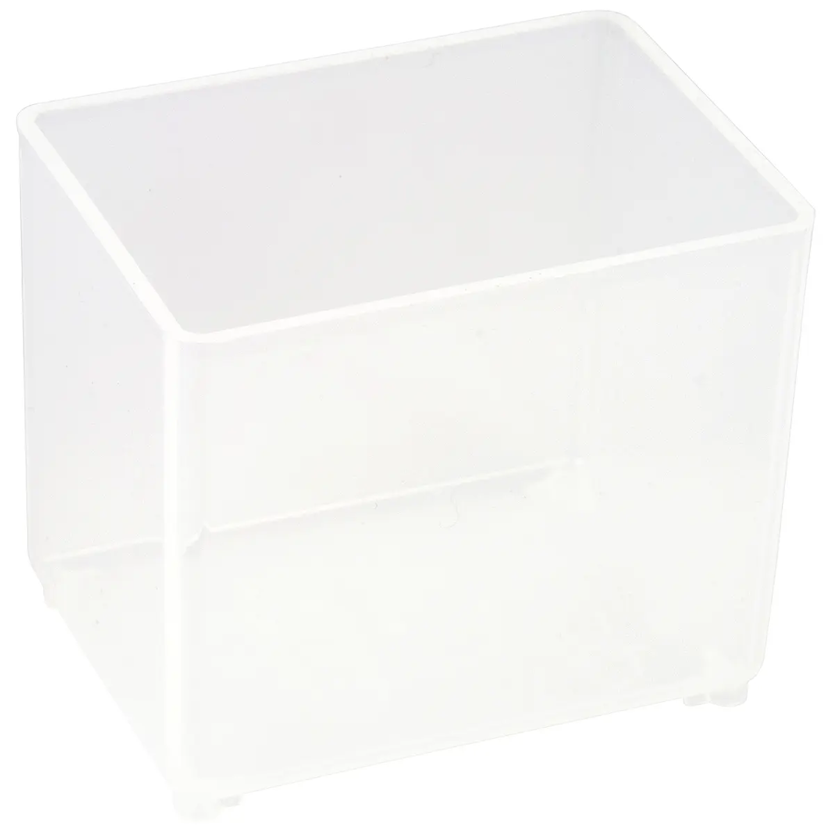 Produktfoto 1 von Raaco Kleinteilebox, Polypropylen Klar, 47 mm x 39 mm x 55 mm