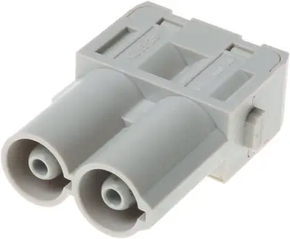 Produktfoto 1 von HARTING Han-Modular Robustes Power Steckverbinder-Modul, 2-polig 70A Stecker, Steckverbindermodul