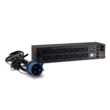 Produktfoto 1 von APC Netshelter PDU IEC C13 Steckdosenleiste Überspannungsschutz, 16-fach 32A IEC 60309 32A, 3.05m Kabel, 230V