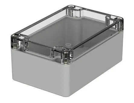 Produktfoto 1 von Bopla Euromas; Gehäuse; Polycarbonat; Hellgrau; IK07 IP66 Breite 80 mm Höhe 55 mm Länge 120 mm