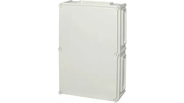 Produktfoto 1 von Fibox EK; Gehäuse; Polycarbonat; Grau Geflanscht; IK08 IP66, IP40 Breite 380 mm Höhe 180 mm Länge 560 mm