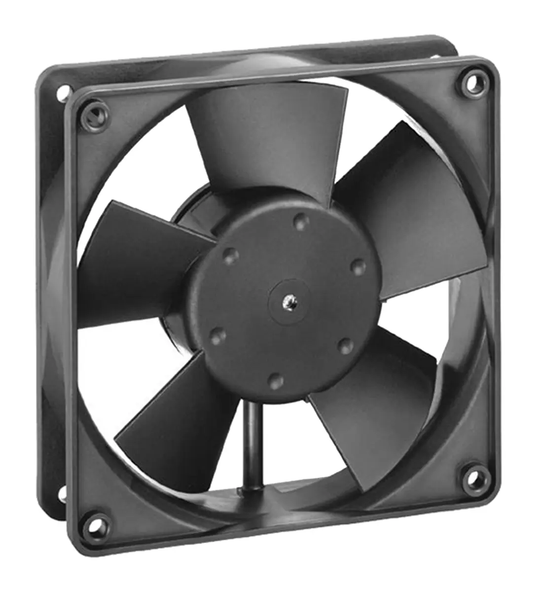 Produktfoto 1 von ebm-papst 4300 Axiallüfter, Kugel, 12V dc / 1.2 W 100 mA, 1550 U/min, 95 m³/h IP68 119 mm 119mm 32 mm