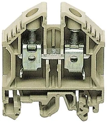 Produktfoto 1 von RS PRO RK Anschlussklemmenblock DIN-Schiene Braun, 16mm², 2.5 mm², 800V Schraubbefestigung