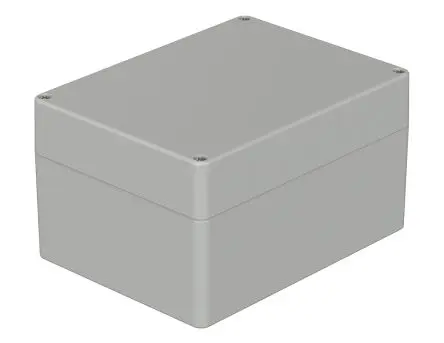 Produktfoto 1 von Bopla Euromas; Gehäuse; Polycarbonat; Hellgrau; IK07 IP66 Breite 120 mm Höhe 90 mm Länge 160 mm