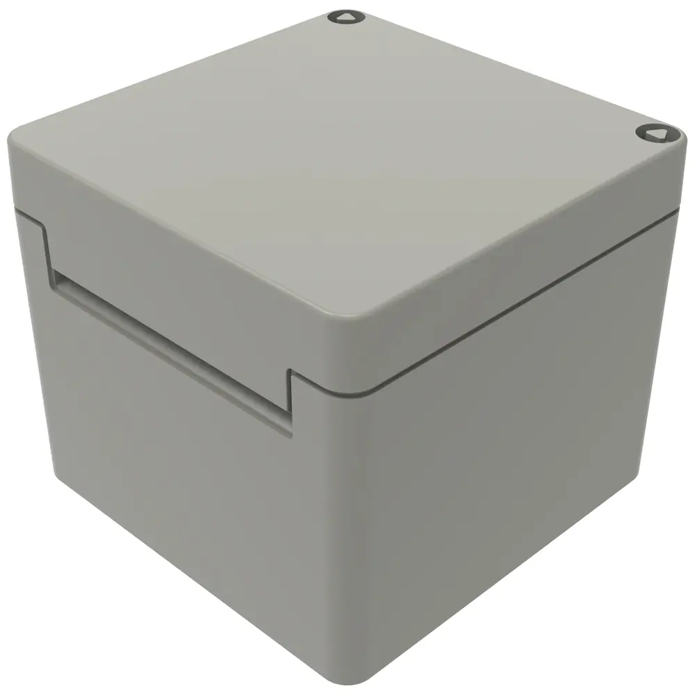 Produktfoto 1 von Rose Mini-Polyglas Polyester Wandanschlusskasten Grau IP65, HxBxT 200 mm, 200 mm x 170 mm