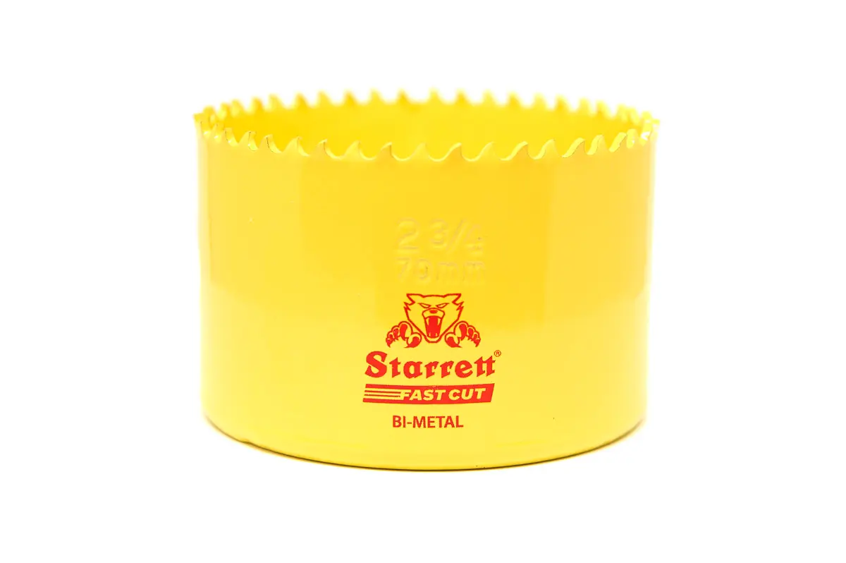 Produktfoto 1 von Starrett HSS Lochsäge , Ø 70mm 1-Stk. / Bohrtiefe 38mm