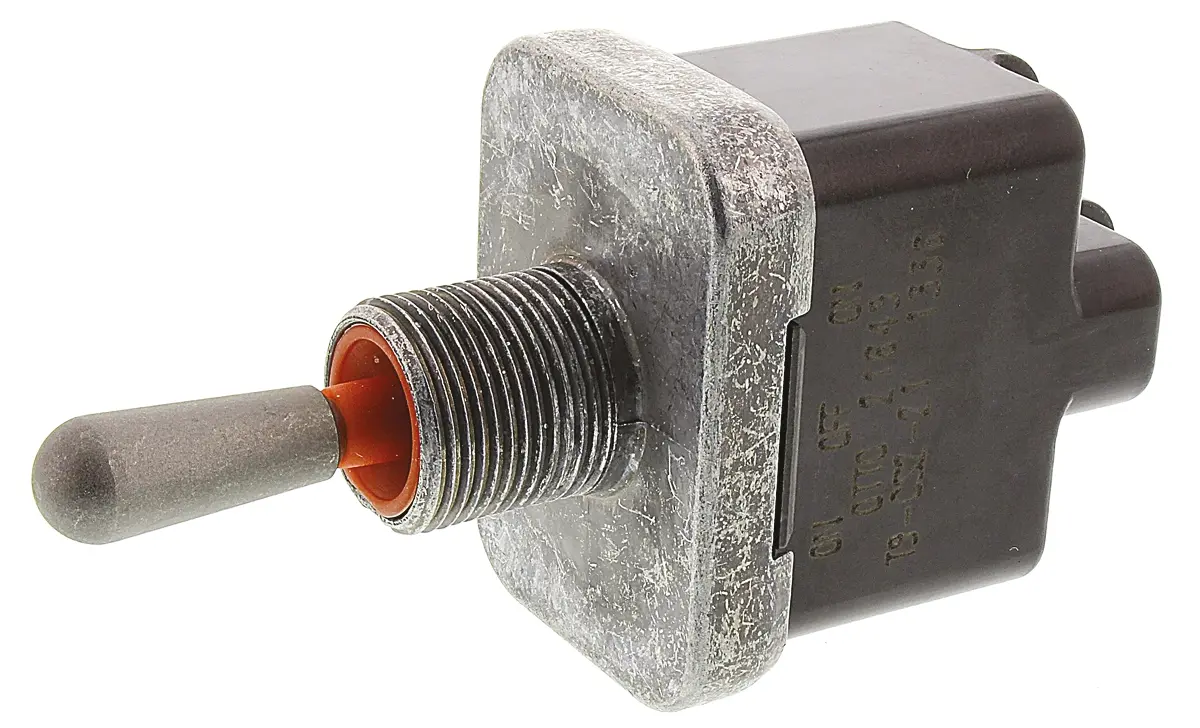Produktfoto 1 von Otto Panel Kippschalter 2-poliger Wechsler, Ein-Aus-Ein, 28 V dc, 115 V ac, 20A, IP68S, Schraube