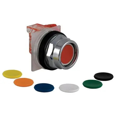 Produktfoto 1 von Schneider Electric Harmony 9001K Druckschalter Schwarz, Blau, Grün, Orange, Rot, Weiß, Gelb Beleuchtet Federrückstellung