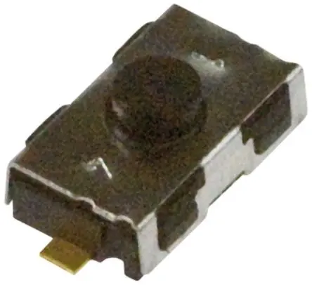 Produktfoto 1 von C & K IP50 Taster SPST Taste, SMD 50mA Tastend 0.8 mm Schwarz Oberfläche B. 3.8mm L. 6 mm