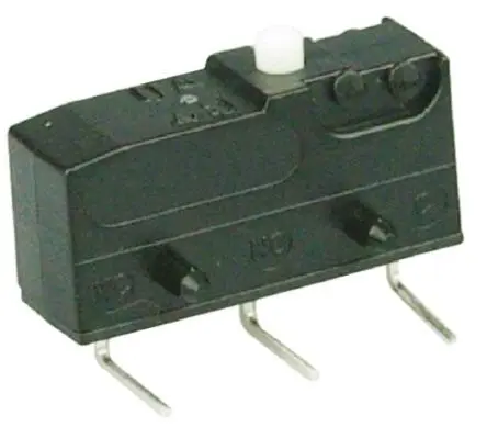 Produktfoto 1 von ZF Mikroschalter Knopf-Betätiger Lötanschluss, 6 A @ 250 V ac, SPDT 1,47 N -40°C - +120°C