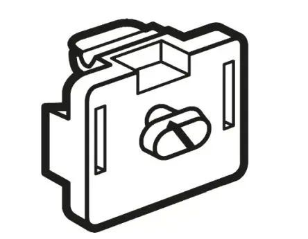 Produktfoto 1 von Legrand Lina 25 Kabelkanalzubehör, Nylon 6.6