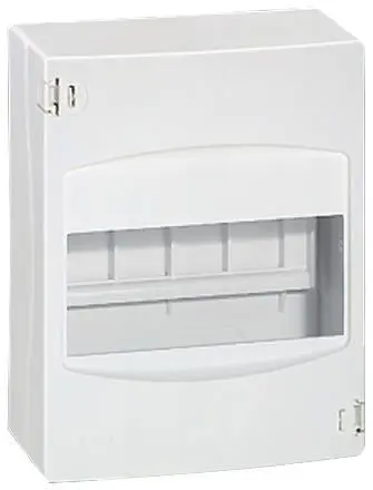 Produktfoto 1 von Legrand; Gehäuse; Kunststoff; Weiß; IK05 IP30 Breite 128 mm Höhe 160 mm Länge 74 mm