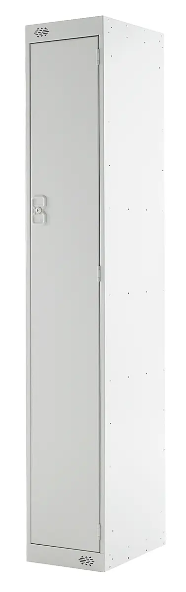RS PRO Industrieschrank, Türanzahl: 1 Stahl, Grau, 1800 mm x 300 mm x 300 mm