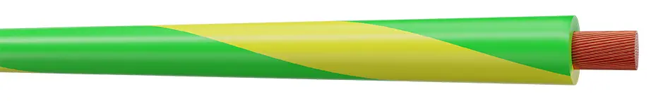 Produktfoto 1 von AXINDUS Einzeladerleitung 0,75 mm² 100m Grün/Gelb PVC isoliert