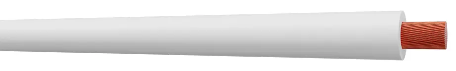 Produktfoto 1 von AXINDUS Einzeladerleitung 1,5 mm² 100m Weiß PVC isoliert