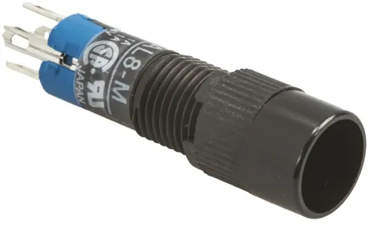 Produktfoto 1 von Idec AL Miniaturdruckschalter Beleuchtet Tastend Panel Ø 8 mm, 1-poliger Umschalter / 100 mA 24 V dc 125 V ac, IP40