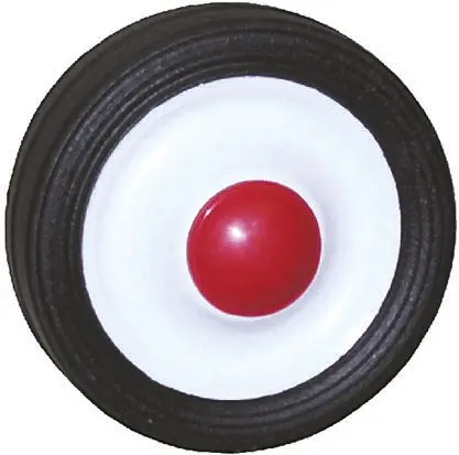 Produktfoto 1 von Guitel Hervieu Rollwagenrolle, Mat. Gummi, 50 kg Ø 200 mm, B. 45 mm