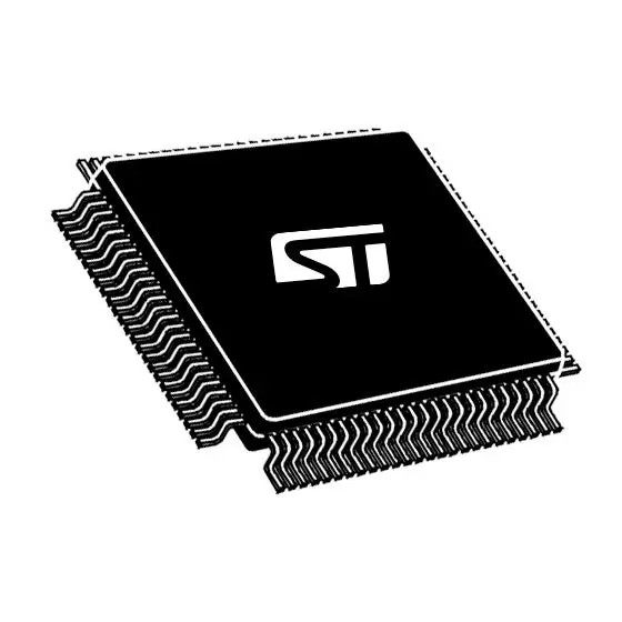 Produktfoto 1 von STMicroelectronics 32-Bit-Mikrocontroller ARM Cortex M4 32 bit Oberfläche 256kB Flash LQFP 100-Pin 80 MHz