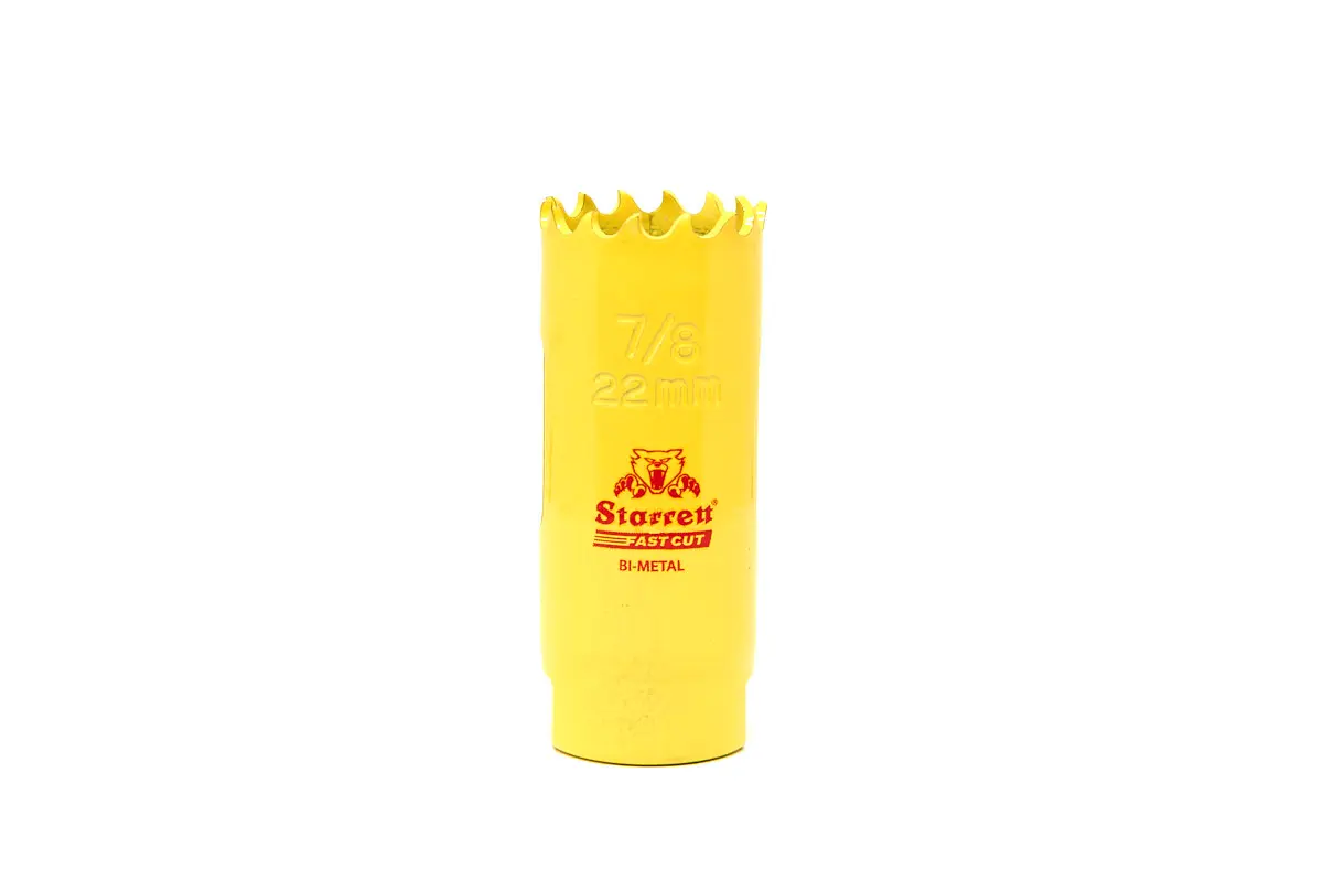 Produktfoto 1 von Starrett HSS Lochsäge , Ø 22mm 1-Stk. / Bohrtiefe 38mm