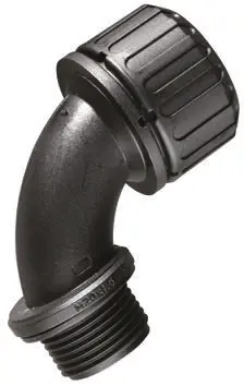 Produktfoto 1 von Adaptaflex XF Nylon 6.6 Kabelrohr Befestigung Kabelrohr M16 16 mm Schwarz IP65