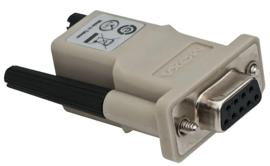Produktfoto 1 von MOXA A-ADP Kabel / DB9 Buchse / RJ45 Stecker, RoHS