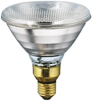 Produktfoto 1 von Philips Lighting Infrarotlampe, Klar, 100 W, E27, 240/250 V, 136 mm lang, 128mm Ø, 2400K, 5000h Lebensdauer