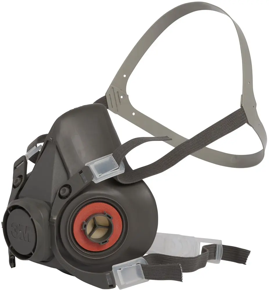 Produktfoto 1 von 3M 6000 Atemmaske L, Atmenschutz-Halbmaske, Schwarz