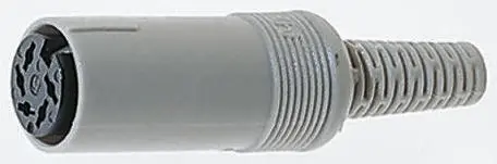 Produktfoto 1 von Hirschmann MAK Miniature DIN-Buchse Gerade 8-polig, DIN 45326, 34 V ac/dc 4A IP30 Kabel Buchse
