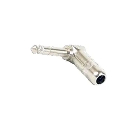 Produktfoto 1 von Switchcraft Klinkenstecker 6.35 mm gewinkelt Kabel Stecker 3 Stereo