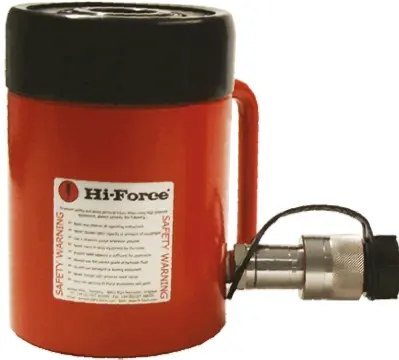 Produktfoto 1 von Hi-Force Hohlkolben-Hydraulikzylinder Einfachwirkend, eingef.L. 165 mm 33 t 50 mm