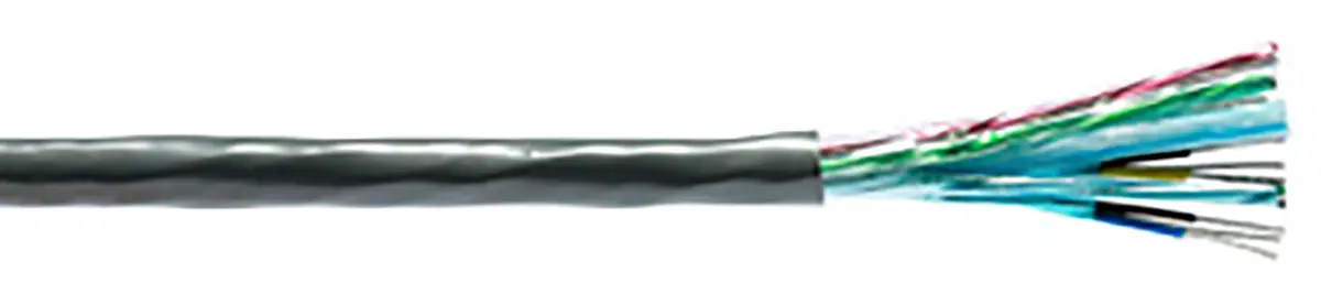 Produktfoto 1 von Belden 8778 Steuerkabel, 6-paarig 0,33 mm Ø 9.19mm U/STP Schirmung PVC isoliert Twisted Pair Chrom