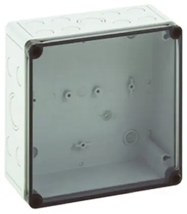 Produktfoto 1 von Spelsberg TK PC; Gehäuse; Polycarbonat; Grau; IK08 IP66 Breite 180 mm Höhe 90 mm Länge 182 mm