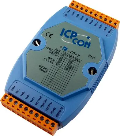 ICP DAS USA 10 sps Datenerfassung 8-Kanal, 10/30 V DC, 24 bit