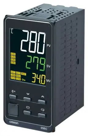 Omron E5EC PID Temperaturregler Frontplattenmontage 3, 1 x Relais Ausgang 240V ac PID-Controller