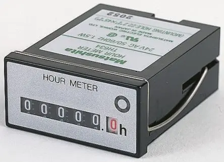 Produktfoto 1 von Panasonic TH63 Stundenzähler Zähler Analog Keine Rückstellung 24V ac