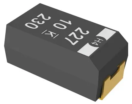 Produktfoto 1 von KEMET T502 Tantal-Elektrolytkondensator, MnO2, 10 μF, 25V dc, Oberfläche, -10 %, Gehäuse 7343, 230 °C