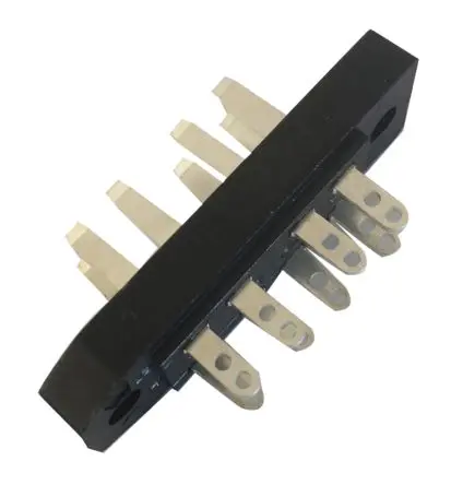 Telegärtner Polycarbonat DIN 41612 Stecker, 8-polig, 2-reihig, Serie J000 Gerade Stecker