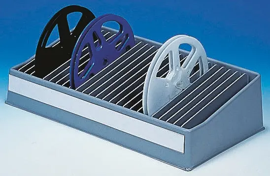 Licefa Kleinteilebox Schwarz, 25 Fächer x 450 mm x 240 mm