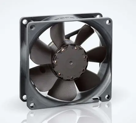 Produktfoto 1 von ebm-papst 8400 N Axiallüfter, Kugel, 24V dc / 2 W 85 mA, 3100 U/min, 69 m³/h IP20 80 mm 80mm 25 mm