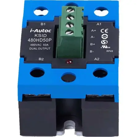 Produktfoto 1 von i-Autoc KSID Panel Halbleiterausgang 280 V ac 15V dc / 25 A