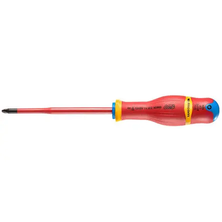 Produktfoto 1 von Facom VDE 1000V zugelassen PZ2 Isoliert, 245 mm / Klinge 125 mm