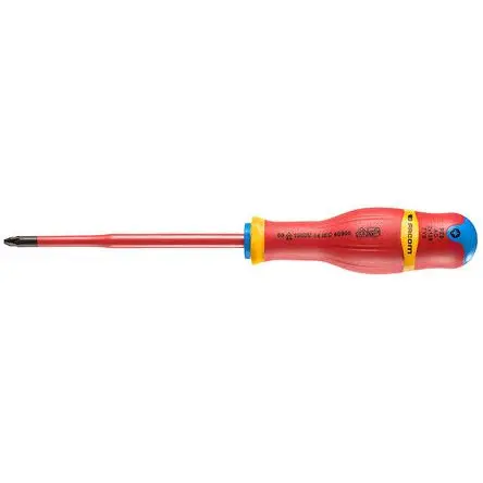 Produktfoto 1 von Facom VDE 1000V zugelassen PZ2 Isoliert, 245 mm / Klinge 125 mm